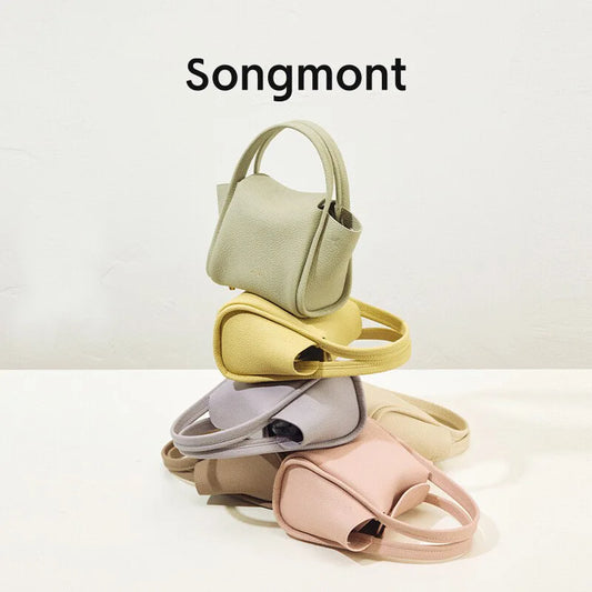 Songmont Mountain Mini Yuanbao Bag, Mini Vegetable Basket Series, Spring/Summer Designer Handheld Mini Bag