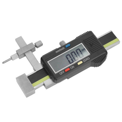 Stainless Steel Digital Step Gauge Ruler, 0-20mm Plane