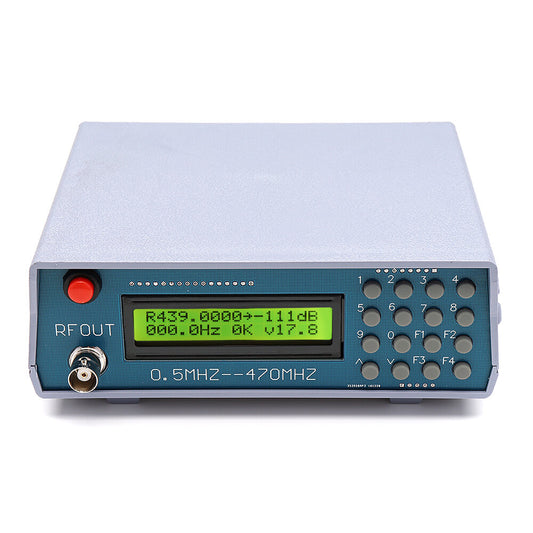 FM Radio Walkie-Talkie Debugging RF Signal Generator, 0.5Mhz-470Mhz Range