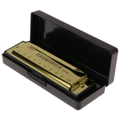 10-Hole Blues Harmonica in Key of C – Musical Instrument