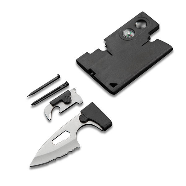 10-in-1 Credit Card Multi-Tool with Essential Features