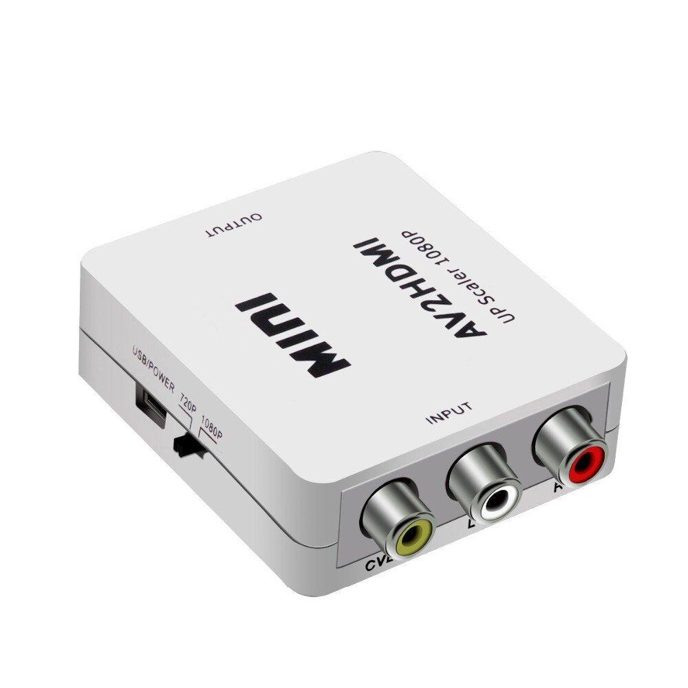 1080p RCA to HDMI Video Converter Adapter