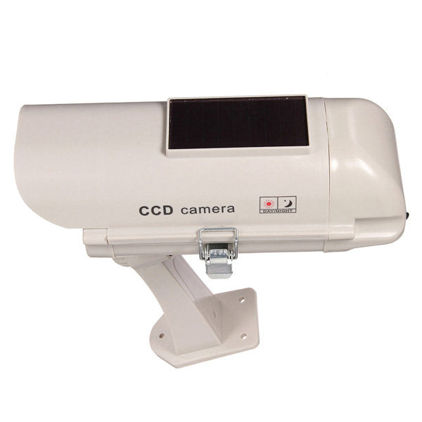 LED Solar Powered Dummy Security Camera for Surveillance