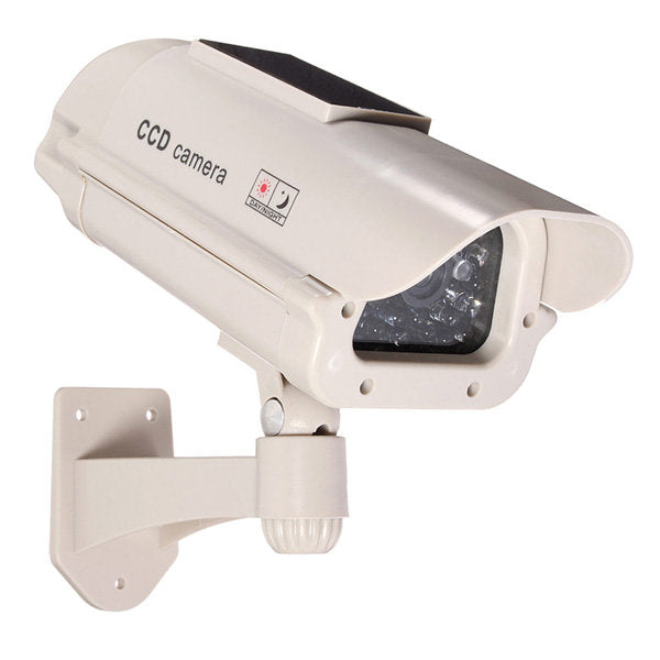 LED Solar Powered Dummy Security Camera for Surveillance