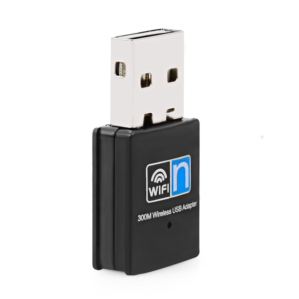 Mini Wireless USB WiFi Adapter, 300Mbps, for Desktop and Laptop