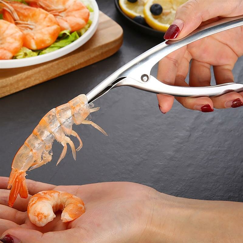 Stainless Steel Shrimp Peeler: Essential Kitchen Tool for Seafood Prep