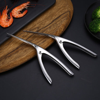 Stainless Steel Shrimp Peeler: Essential Kitchen Tool for Seafood Prep