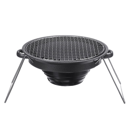 Korean BBQ Grill Pan, 30CM, Non-stick Surface with Heating Stove