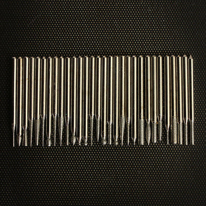 Titanium Diamond Burrs Set – 30pcs for Dremel Rotary Tool