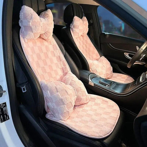 Winter Plush Car Seat Cushion: Ultra-Soft Warmth For Autumn & Winter