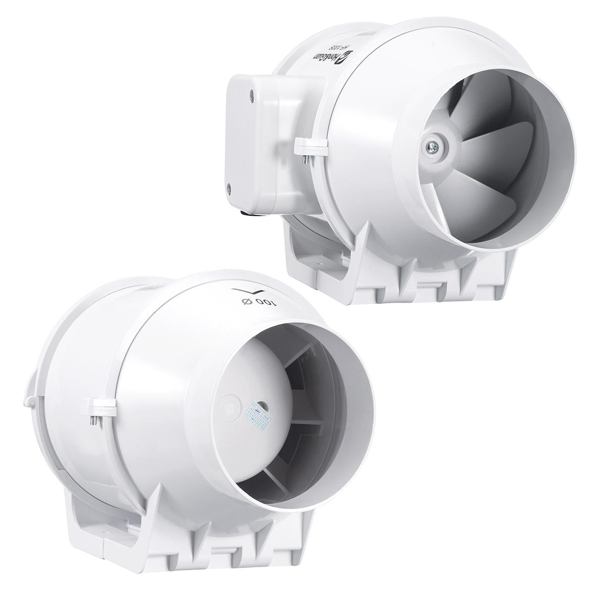 Vent Inline Tube Duct Fan – Efficient Air Blower in 4, 6, 8 Inches