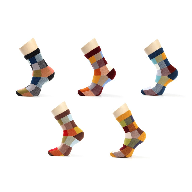 Pack of 5 Pairs Men’s Striped Socks