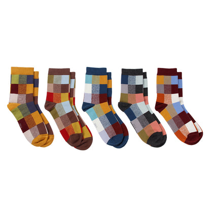 Pack of 5 Pairs Men’s Striped Socks