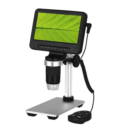 WiFi Digital Microscope, 500X-1000X Zoom, 5 Inch LCD, Wireless USB Camera with Adjustable Bracket