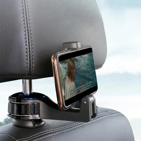 Universal Multi-Function Car Hook & Phone Holder