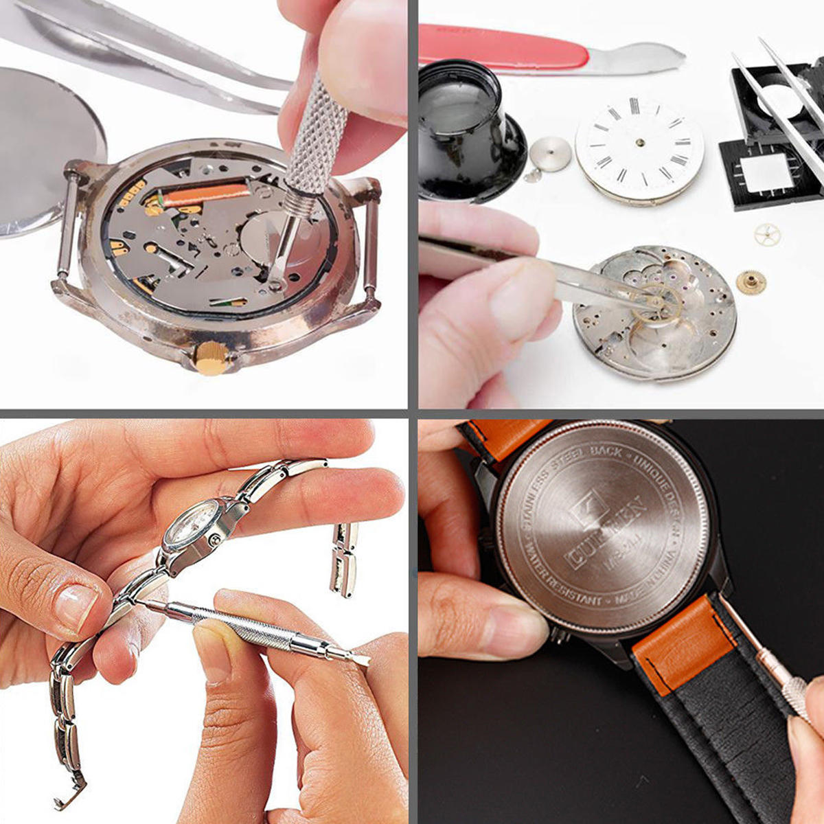 Watchmaker’s Comprehensive Repair Tool Kit with 506 Pieces