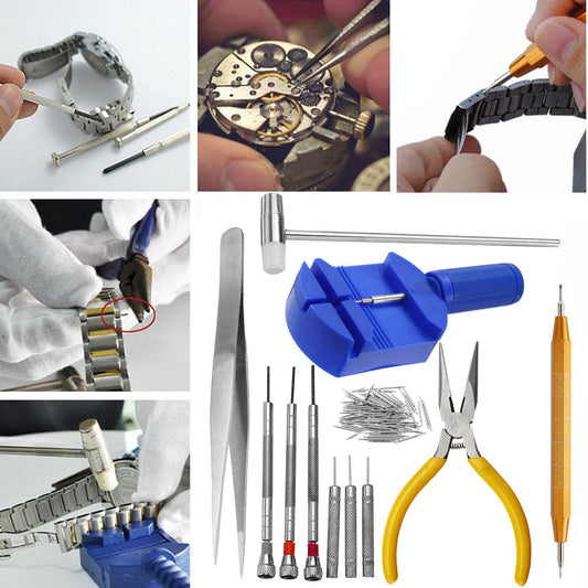 Watchmaker’s Comprehensive Repair Tool Kit with 506 Pieces