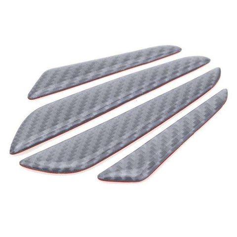 Universal Carbon Fiber Car Door Edge Guard Strips (4 Pcs)