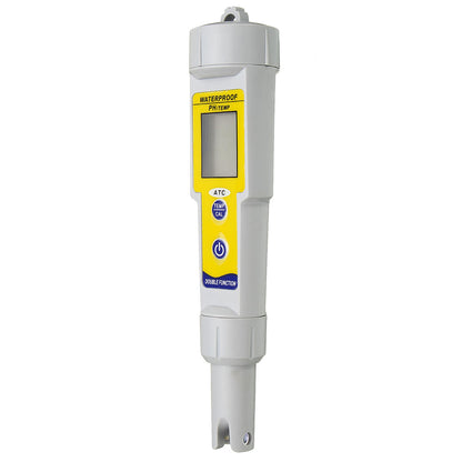 Waterproof Digital PH Tester: Pocket Pen Thermometer Kit with Auto Calibration