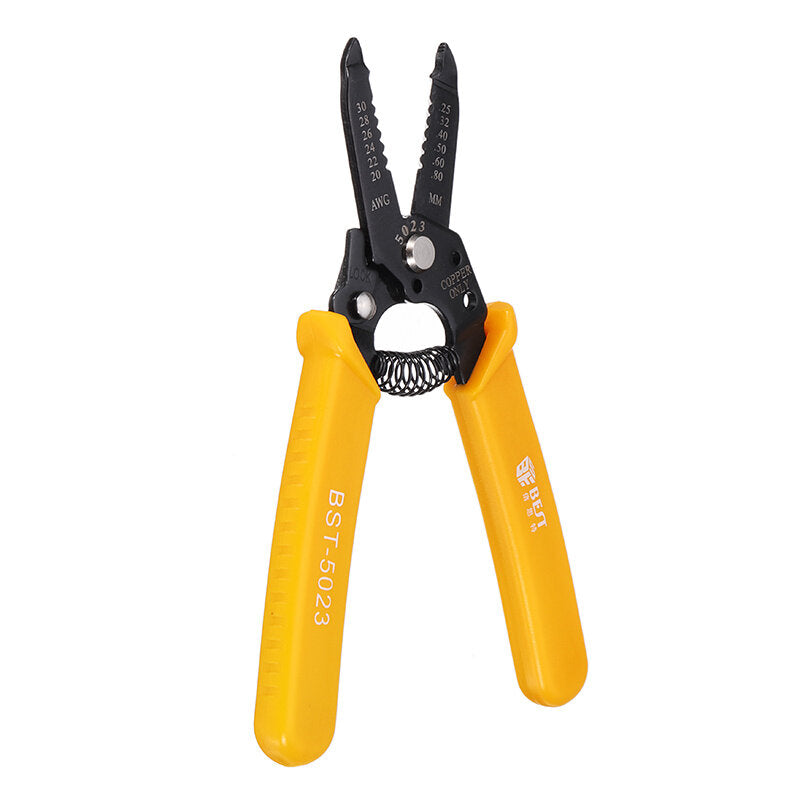 Hardened Steel Plier, Ideal for 20-30AWG Copper Cable Wire Stripping