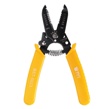 Hardened Steel Plier, Ideal for 20-30AWG Copper Cable Wire Stripping