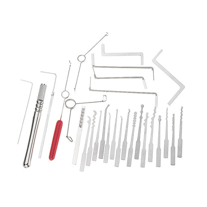 DANIU Locksmith Tools: 29-Piece Set with Single Hook Lock Picks