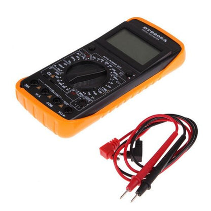 DT9205A Digital Multi Meter – Handheld LCD Display with AC/DC, Volt Resistance, Capacitance Test