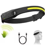 USB Rechargeable Super Bright LED Headlamp for Running