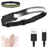 USB Rechargeable Super Bright LED Headlamp for Running