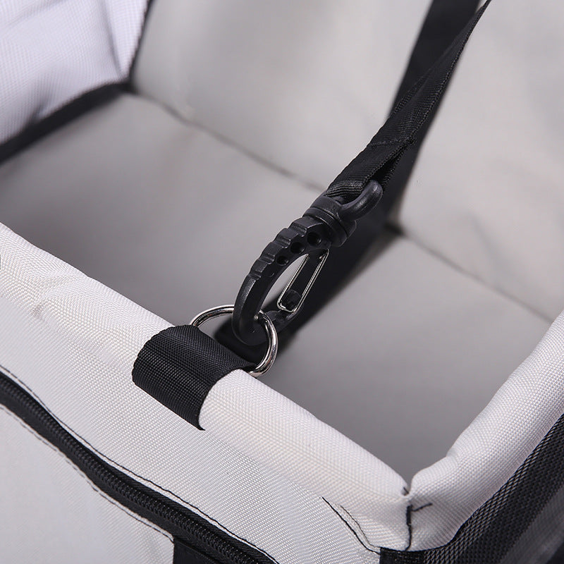 Foldable Dog Car Seat Carrier – Safe Pet Travel Solution