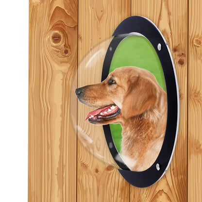 Transparent Bubble Dome Window for Dog Fence – Safe Pet Peek View Solution