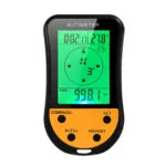 8-in-1 Digital Altimeter: LCD Backlight, Mini Barometer, Compass, Thermometer, Weather Forecast, Clock & Calendar – Ideal for Outdoor Adventures