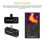 Multifunctional Infrared Thermal Imager, Compatible with Android OTG Phones