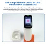 Handheld Rechargeable Colorimeter: Auto-Calibrated, IPS Touchscreen, Color Difference Tester