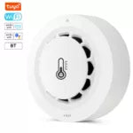 Smart Smoke Detector: Compatible with Alexa & Google Home, Features App Alerts & Temperature Monitoring