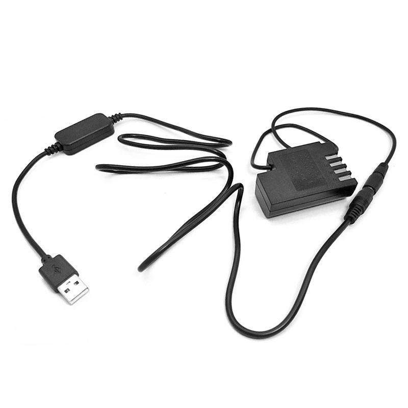 USB Power Adapter for Panasonic Lumix Cameras