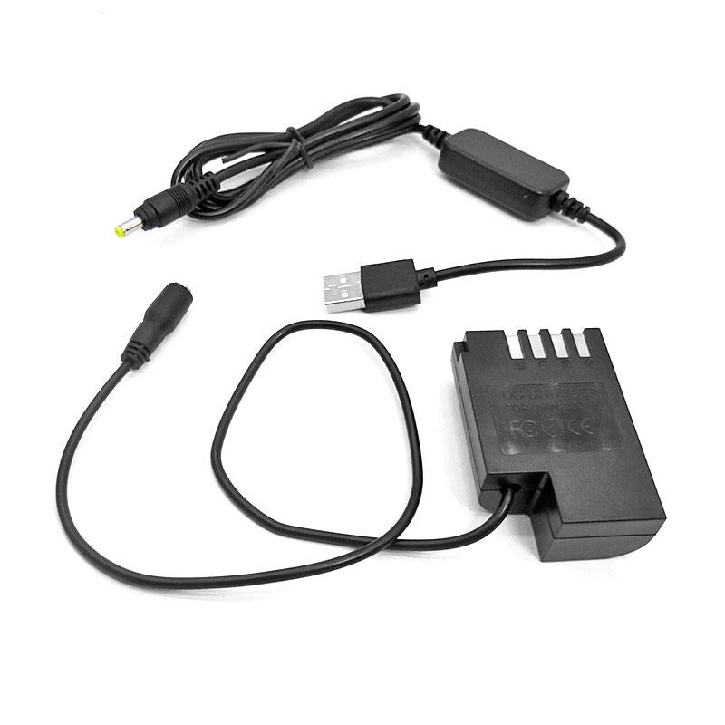 USB Power Adapter for Panasonic Lumix Cameras