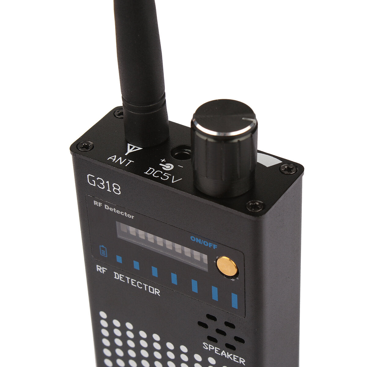 Multi-Function Anti-Eavesdropping GPS Detector – RF Audio Bug Finder