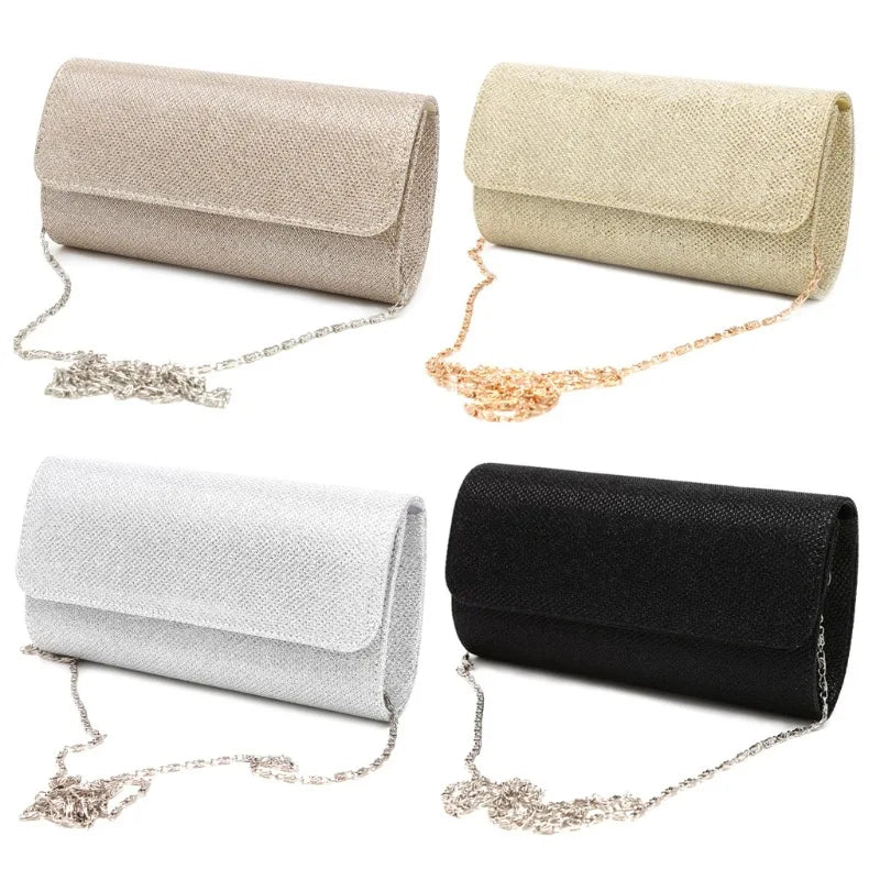 Luxury Women's Evening Shoulder Bag Bridal Clutch Party Prom Wedding Handbag