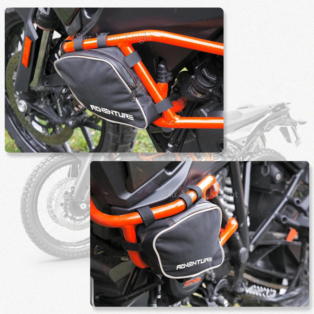 Motorcycle Frame Crash Bars Waterproof Bag Bumper Repair Tool Placement Bag For 1050 1090 1190 1290 ADV Adventure R