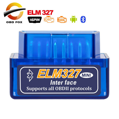 V2.1 Super ELM327 Bluetooth Torque for Android Car Diagnostic cable ELM 327 obd2 code readers scan tools