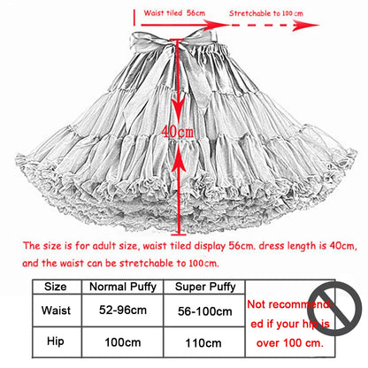 Hot Sale Women Mini Petticoat Tulle Puffy Short Vintage Wedding Bridal Petticoat Underskirt Rockabilly Tutu