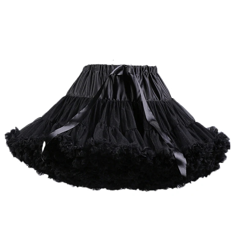 Hot Sale Women Mini Petticoat Tulle Puffy Short Vintage Wedding Bridal Petticoat Underskirt Rockabilly Tutu