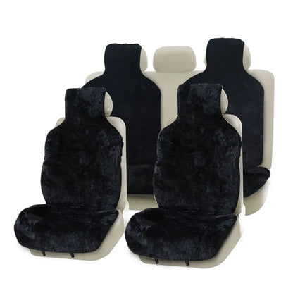 UNIVERSAL HOT SALE STYLING  NATURAL SHEEPSKIN CAR SEAT COVER AUTO INTERIOR ACCESSORIES FREE SHIPPING AUTOMOTIVE CAR SEAT COVERS