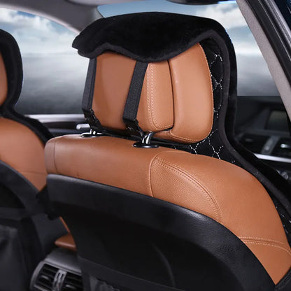 UNIVERSAL HOT SALE STYLING  NATURAL SHEEPSKIN CAR SEAT COVER AUTO INTERIOR ACCESSORIES FREE SHIPPING AUTOMOTIVE CAR SEAT COVERS