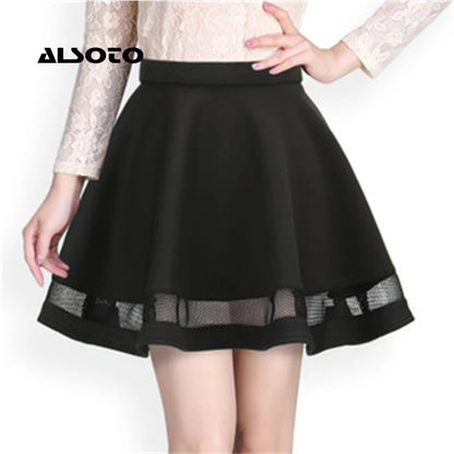 Women Summer School Skirt Midi Tutu Femme Womens Fashion Grid Design Faldas Mujer Moda Pleated Korean Skirts Womens Sexy Skirts