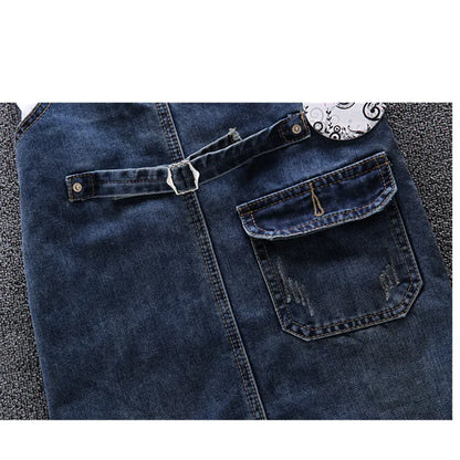 2024 Spring Summer Denim Women's Dress Loose Spaghetti Strap Dress Large size Jeans Vintage Casual Female Dress Overalls S-5XL