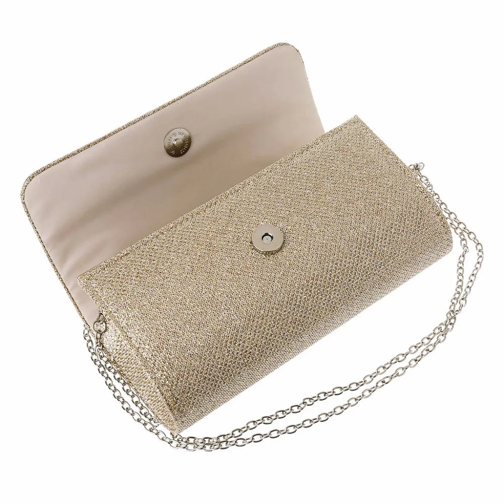 Luxury Women's Evening Shoulder Bag Bridal Clutch Party Prom Wedding Handbag