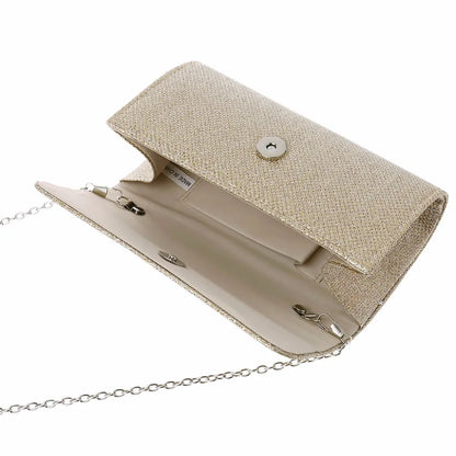 Luxury Women's Evening Shoulder Bag Bridal Clutch Party Prom Wedding Handbag