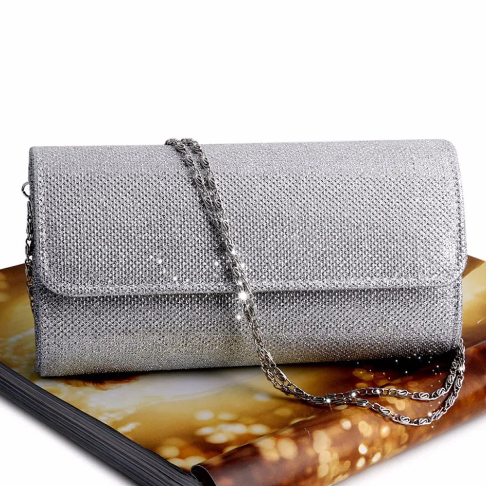 Luxury Women's Evening Shoulder Bag Bridal Clutch Party Prom Wedding Handbag